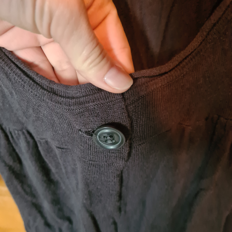 sleeveless brown cardigan #freecycle image indicator(2)