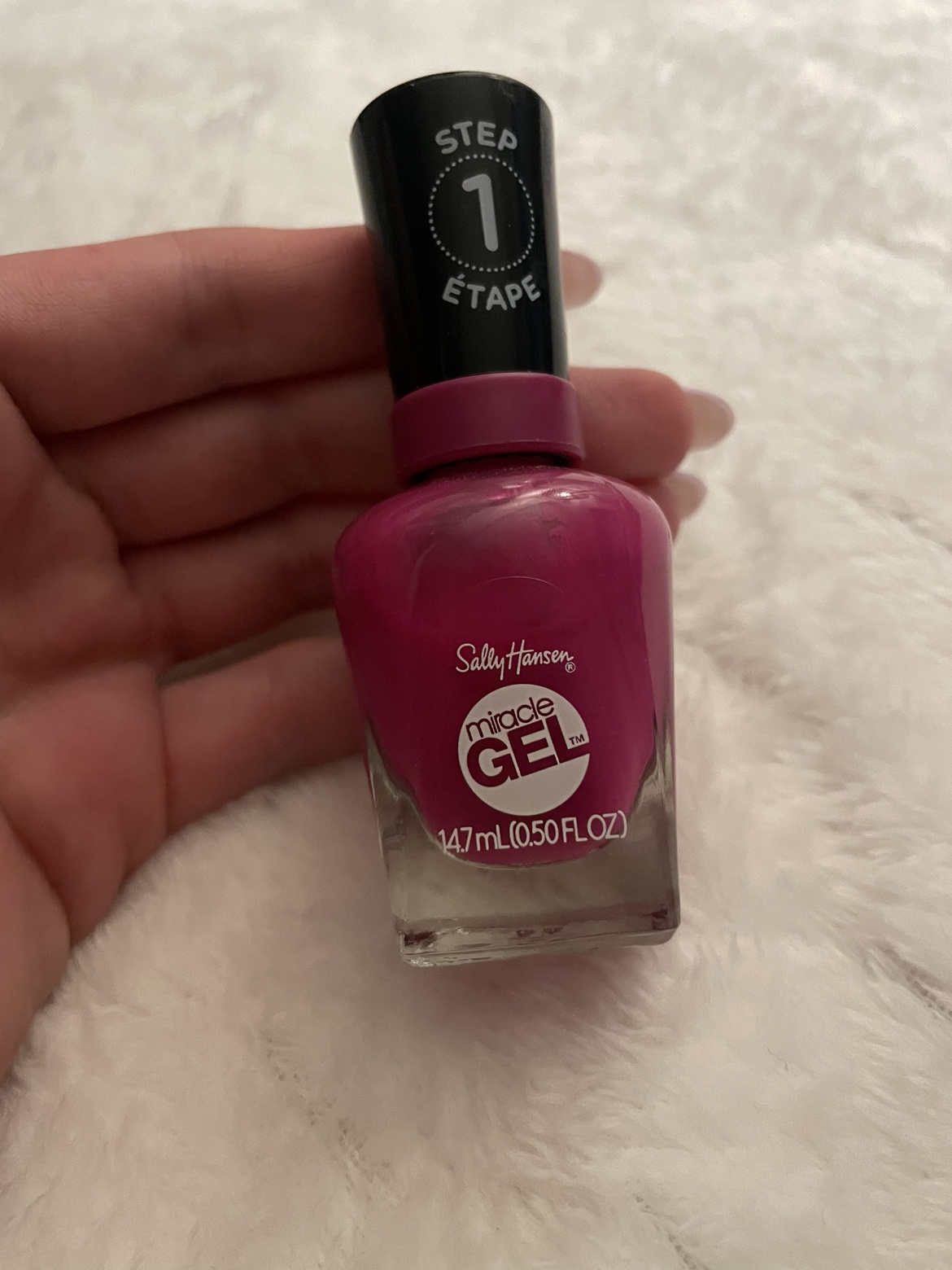 Unused pink nail polish thumbnail