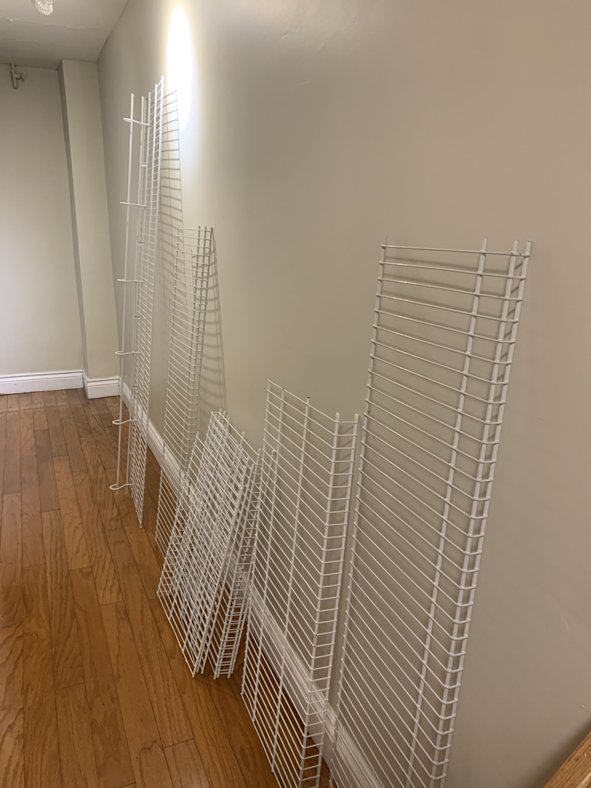 Free assorted lengths metal shelvings thumbnail