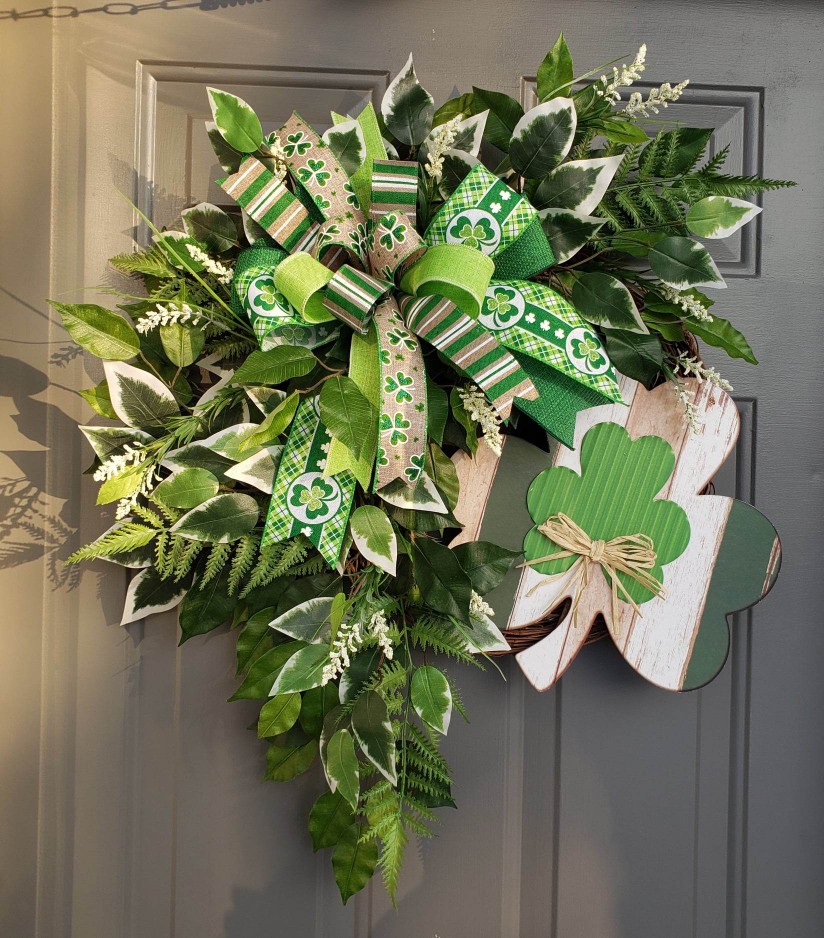 Custom Made St. Patrick's Day Wreath