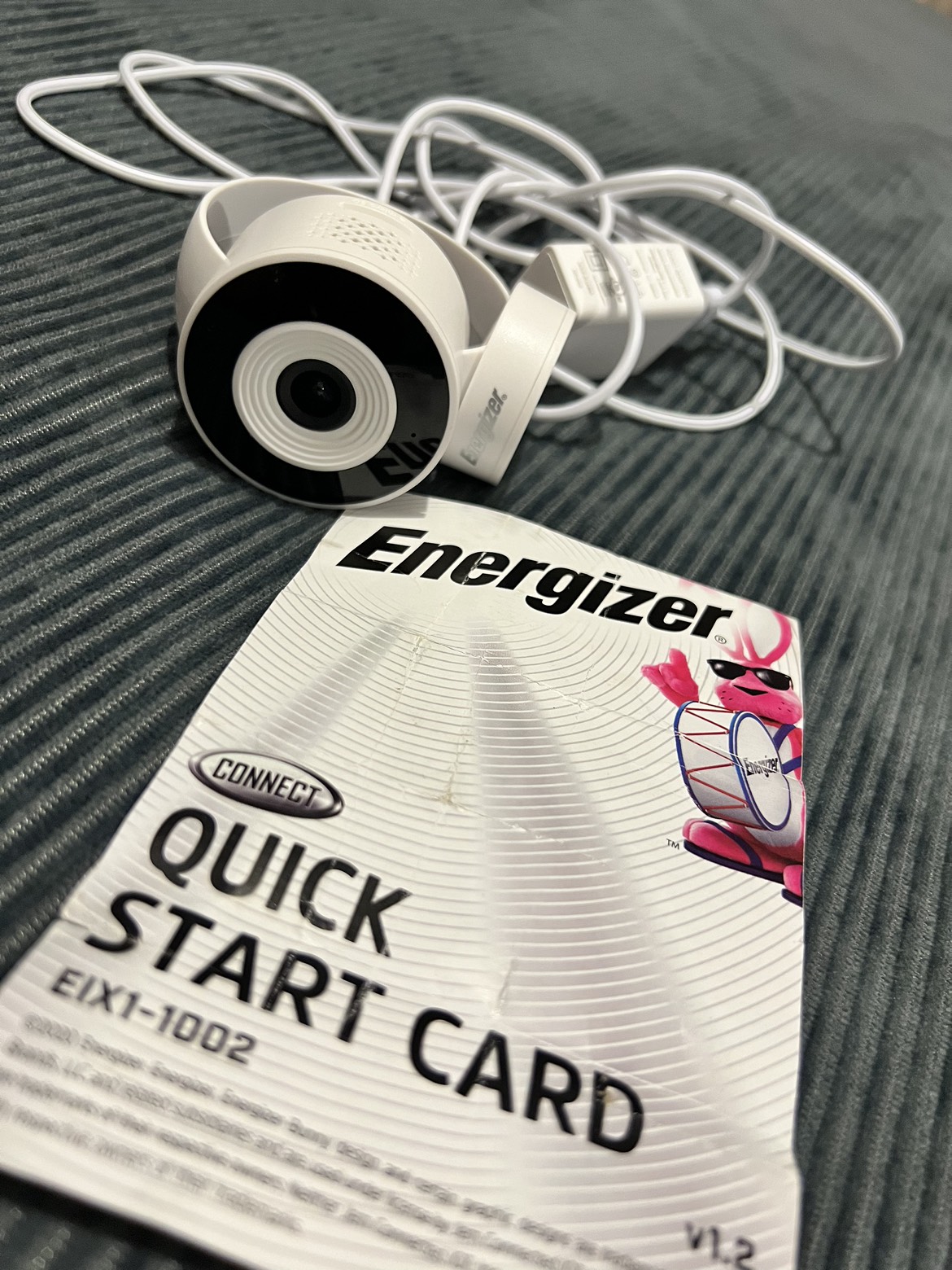 Energizer Surveillance/ Baby Camera #freecycle thumbnail