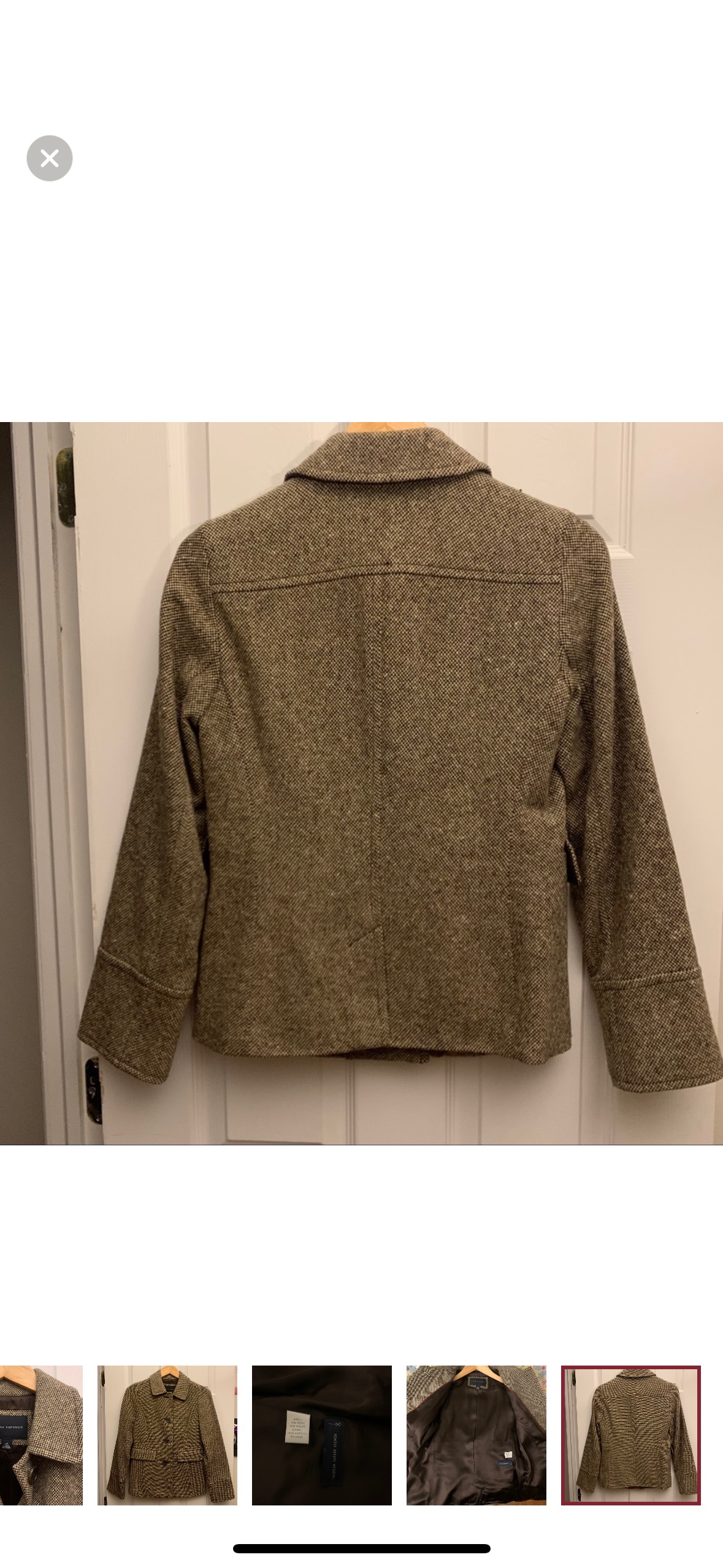 NWOT Banana Republic Jacket image indicator(9)