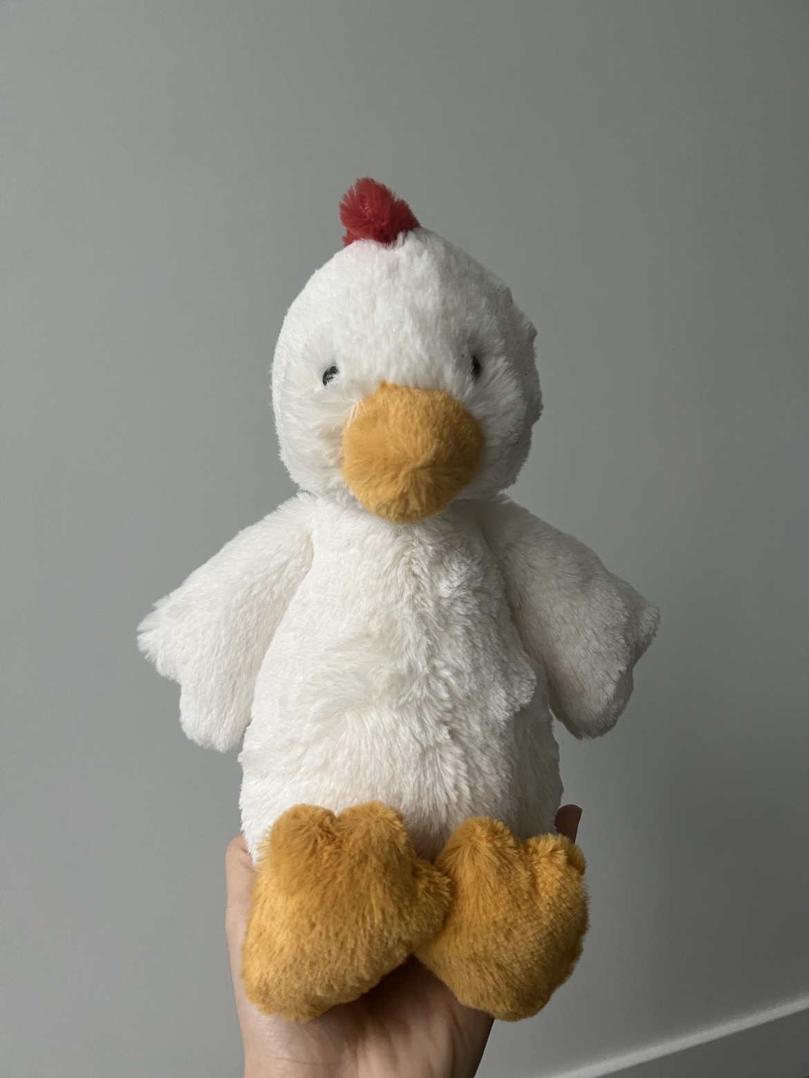Jellycat Bashful Chicken Plushie thumbnail