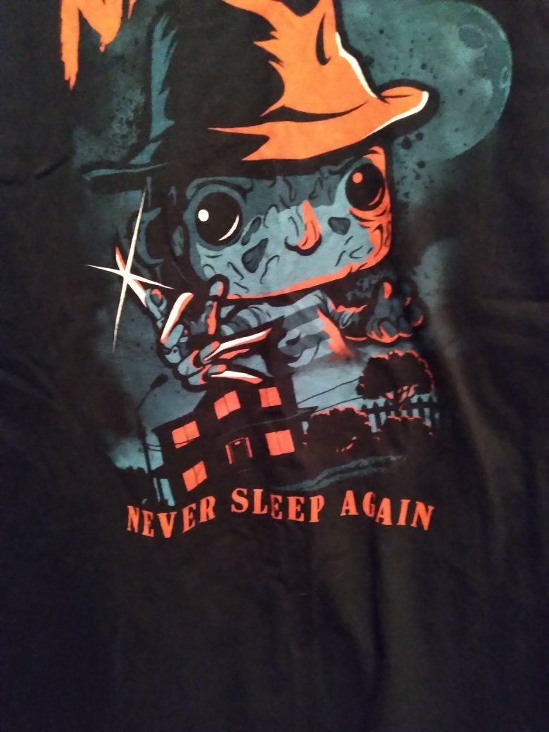 FREDDY KRUEGER T-SHIRT & FIGURE - FUNKO POP & PINT - SMALL image indicator(3)