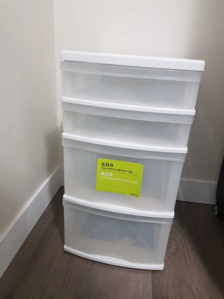4-drawer tower storage organiser🥕 thumbnail