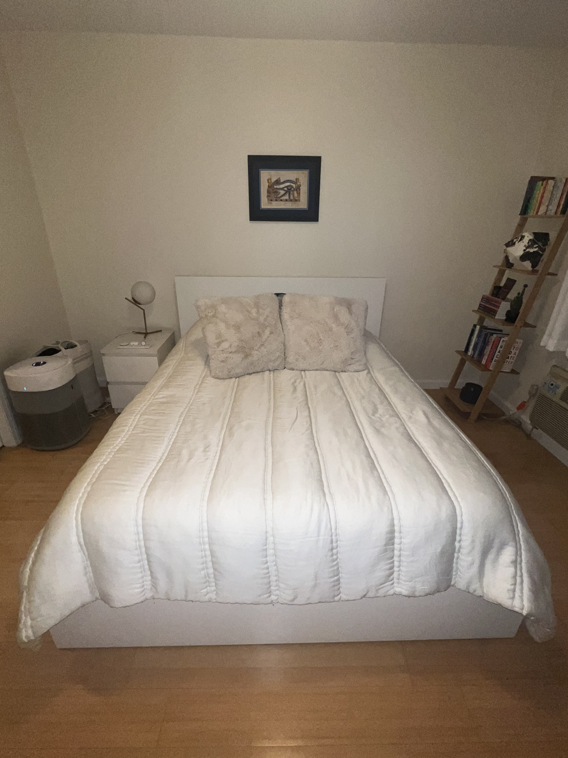 IKEA Queen Bed Frame with 4 Storage Boxes - TAKING BEST OFFER