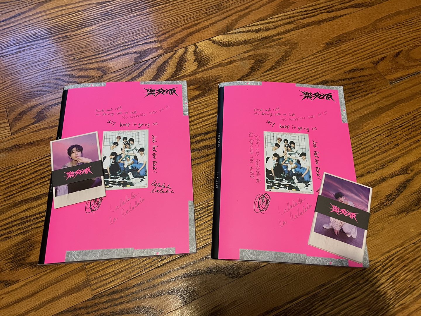 stray kids rockstar album with inclusions