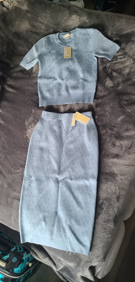 Michael Kors Pencil Skirt & Matching Top