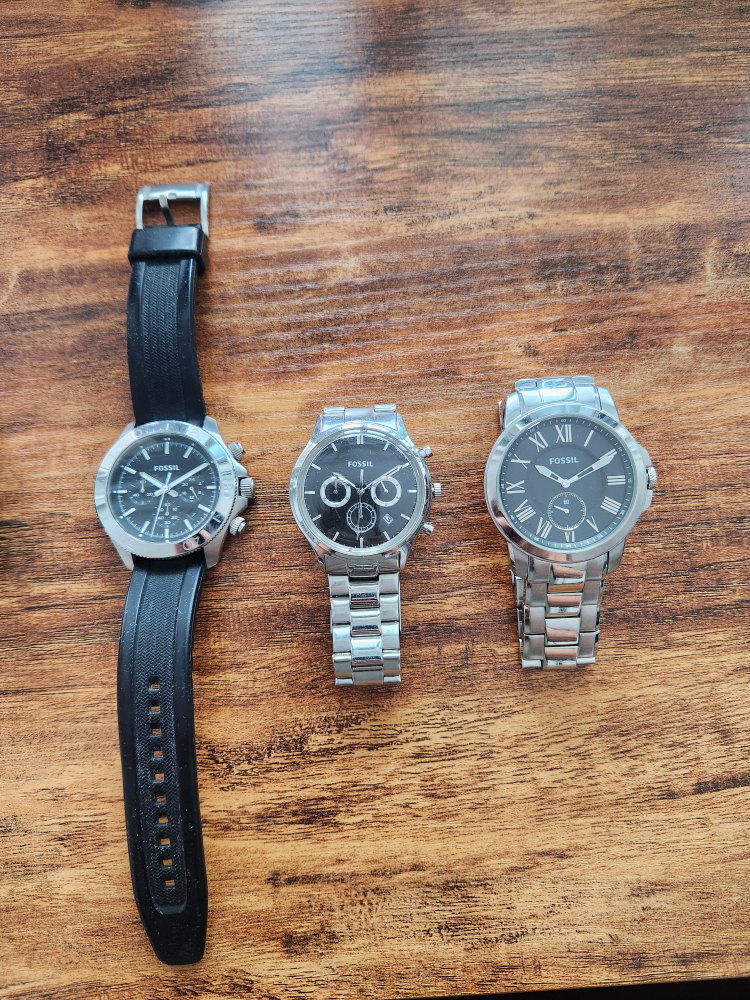 Men's Fossil watches