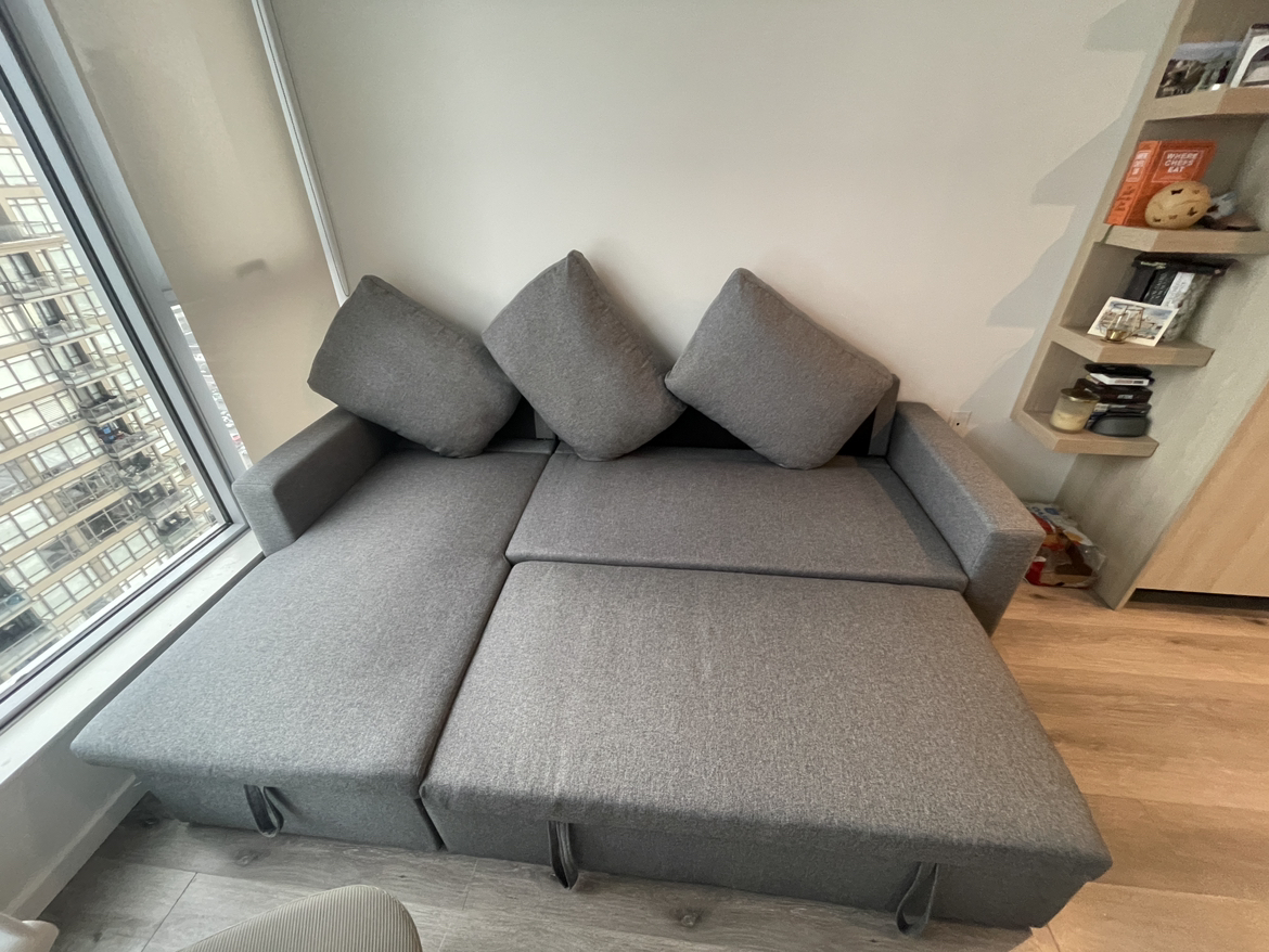 Grey Sofabed - photo 3