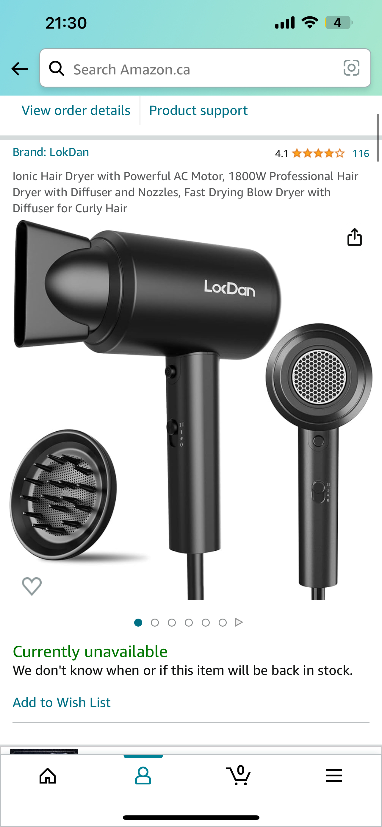 800W Professional Hair Dryer - photo 3