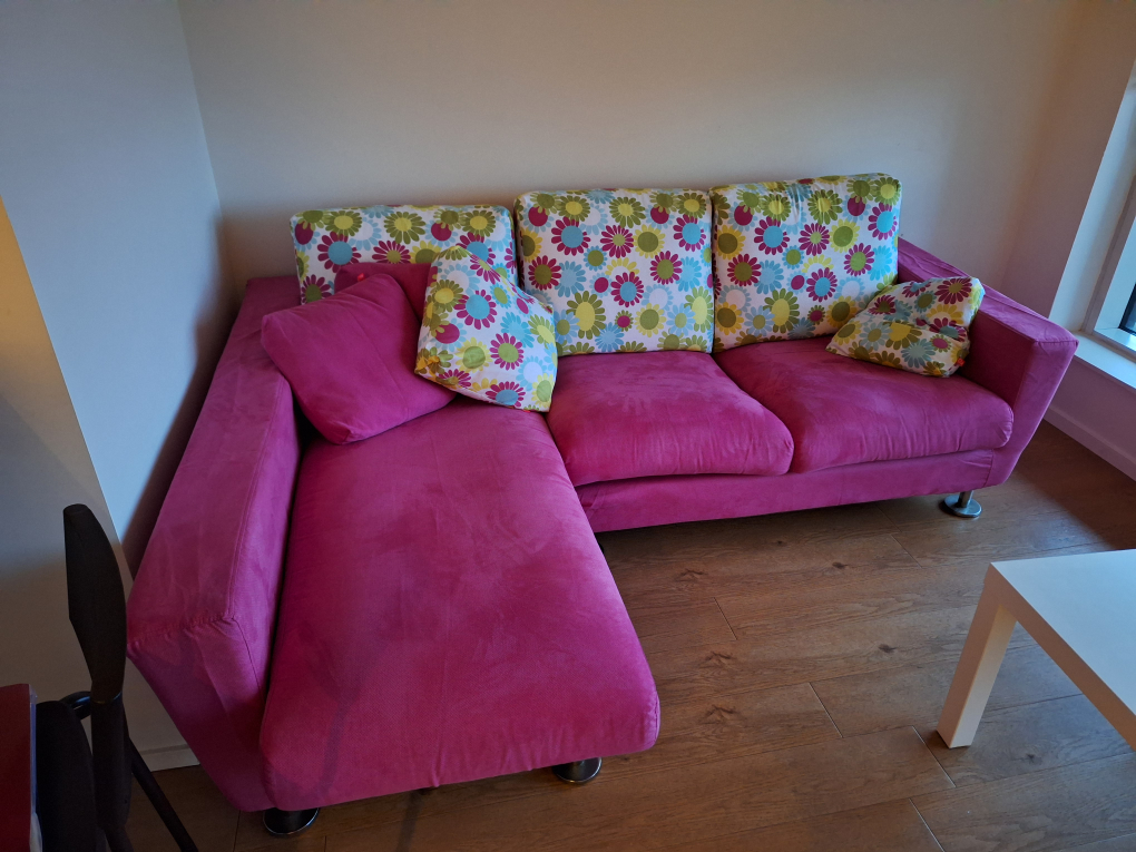[Move by Jan 30] Giormani Pink & Floral 3-seater thumbnail