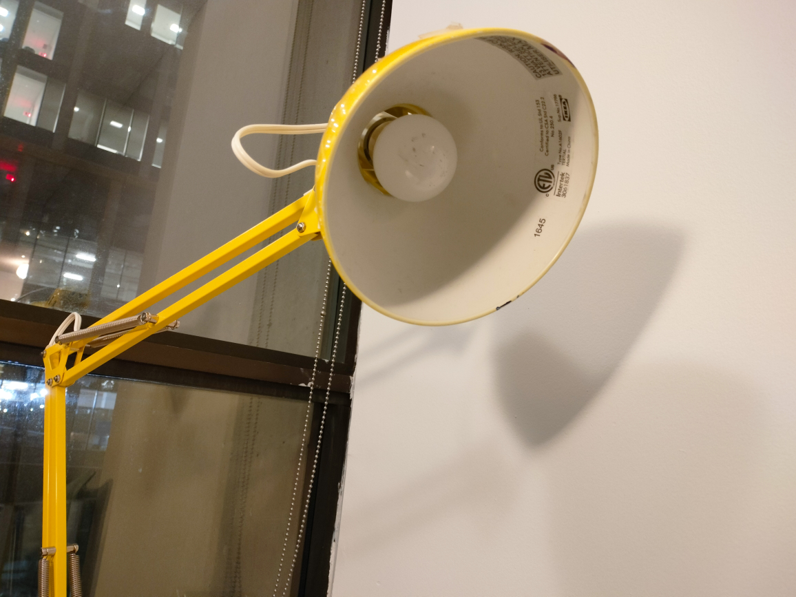 IKEA Tertial Work Lamp for Sale- Yellow colour image indicator(2)
