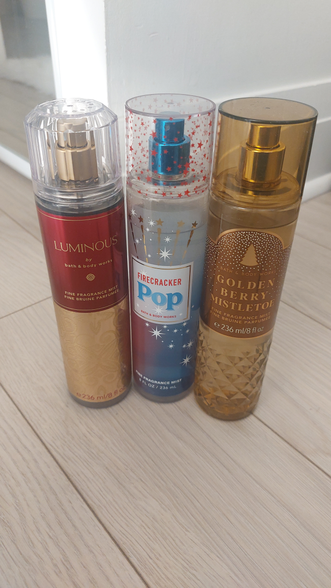 Bath and Body Works Sprays