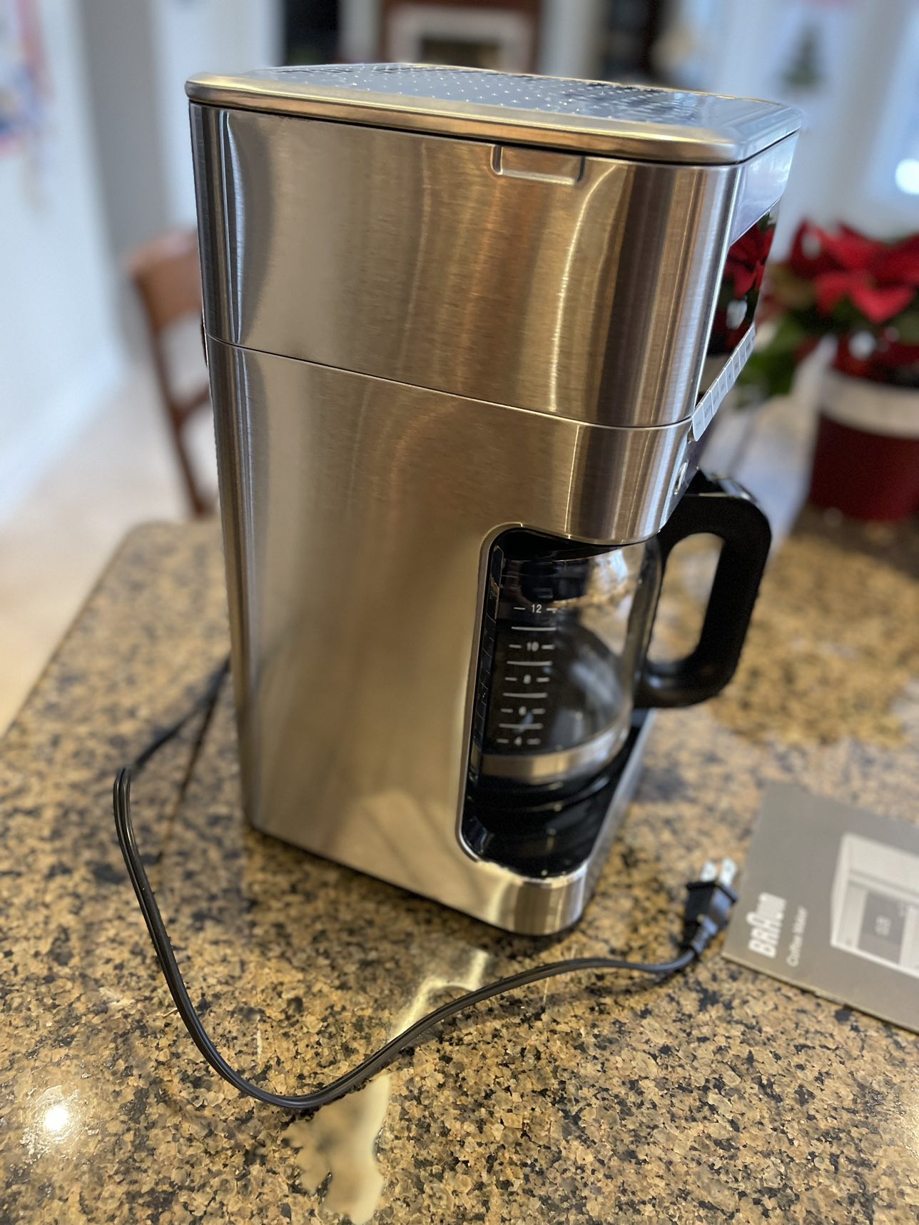 Braun 12 Cup BrewSense Programmable Coffee Maker KF7170 - photo 5