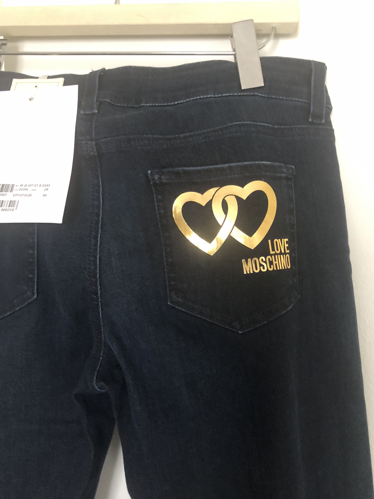 BNWT Love Moschino jeans size 28 image indicator(4)