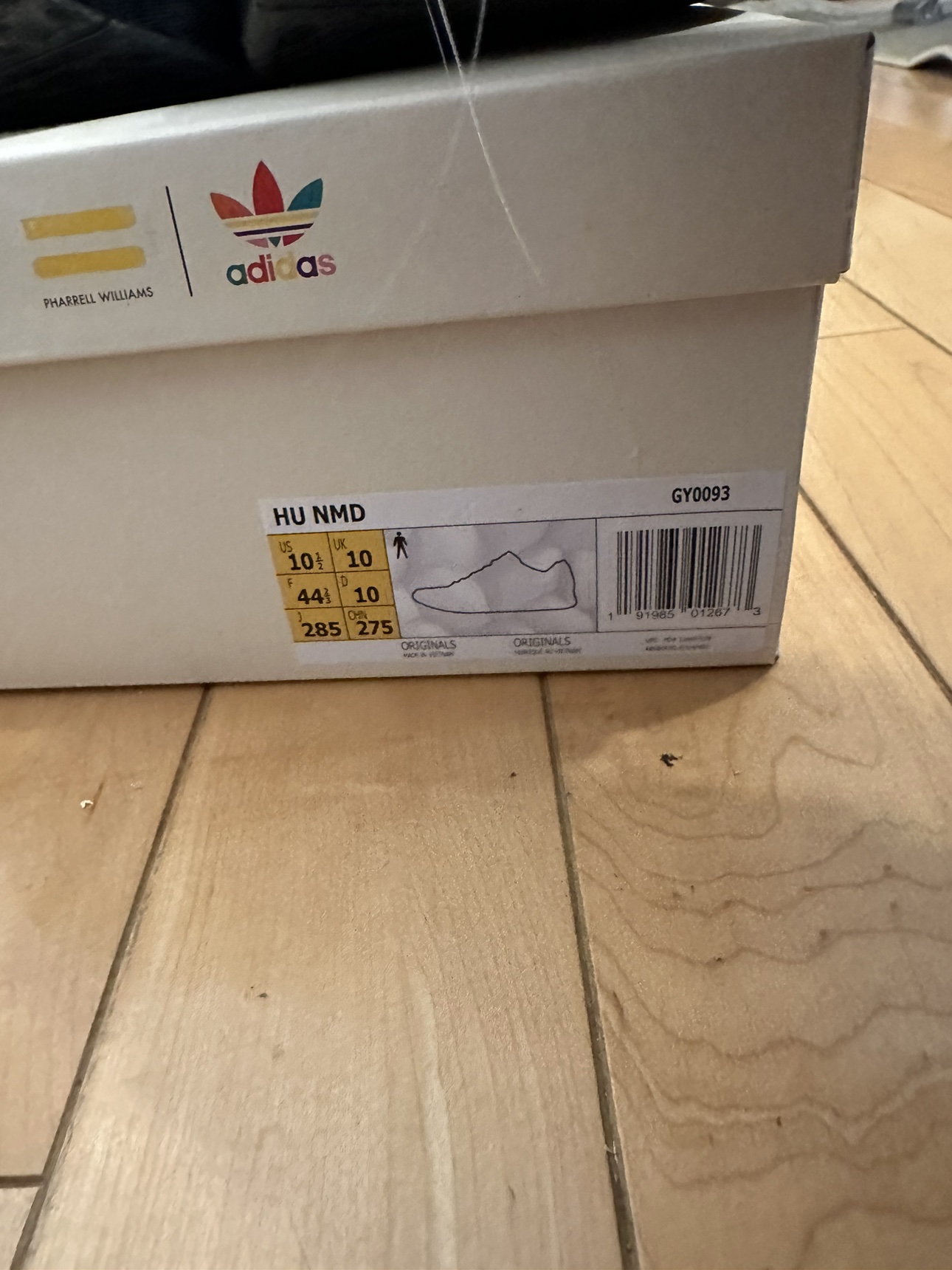 Adidas Pharrel Human Race with OG Box and Extra Laces - photo 2