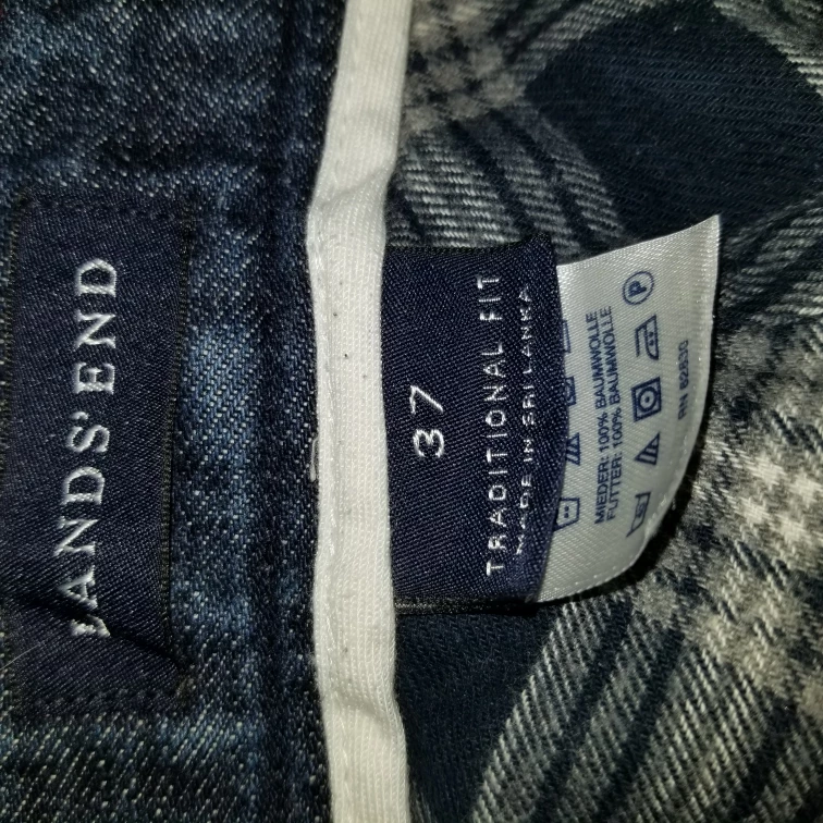 men's jeans size 37 w/ plad liner (warm) - photo 3
