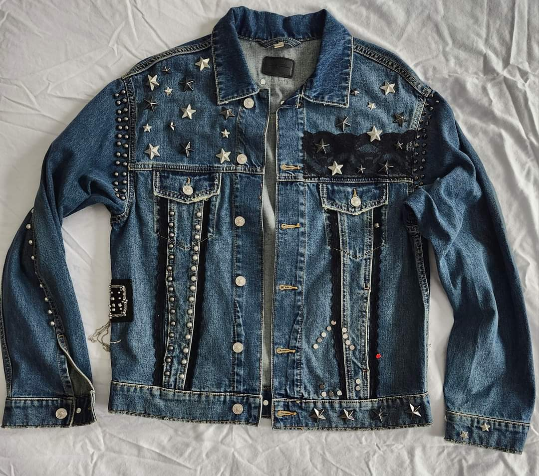 ZARA WOMAN, Premium Denim Collection' DENIM JACKET #M #L #XL image indicator(3)