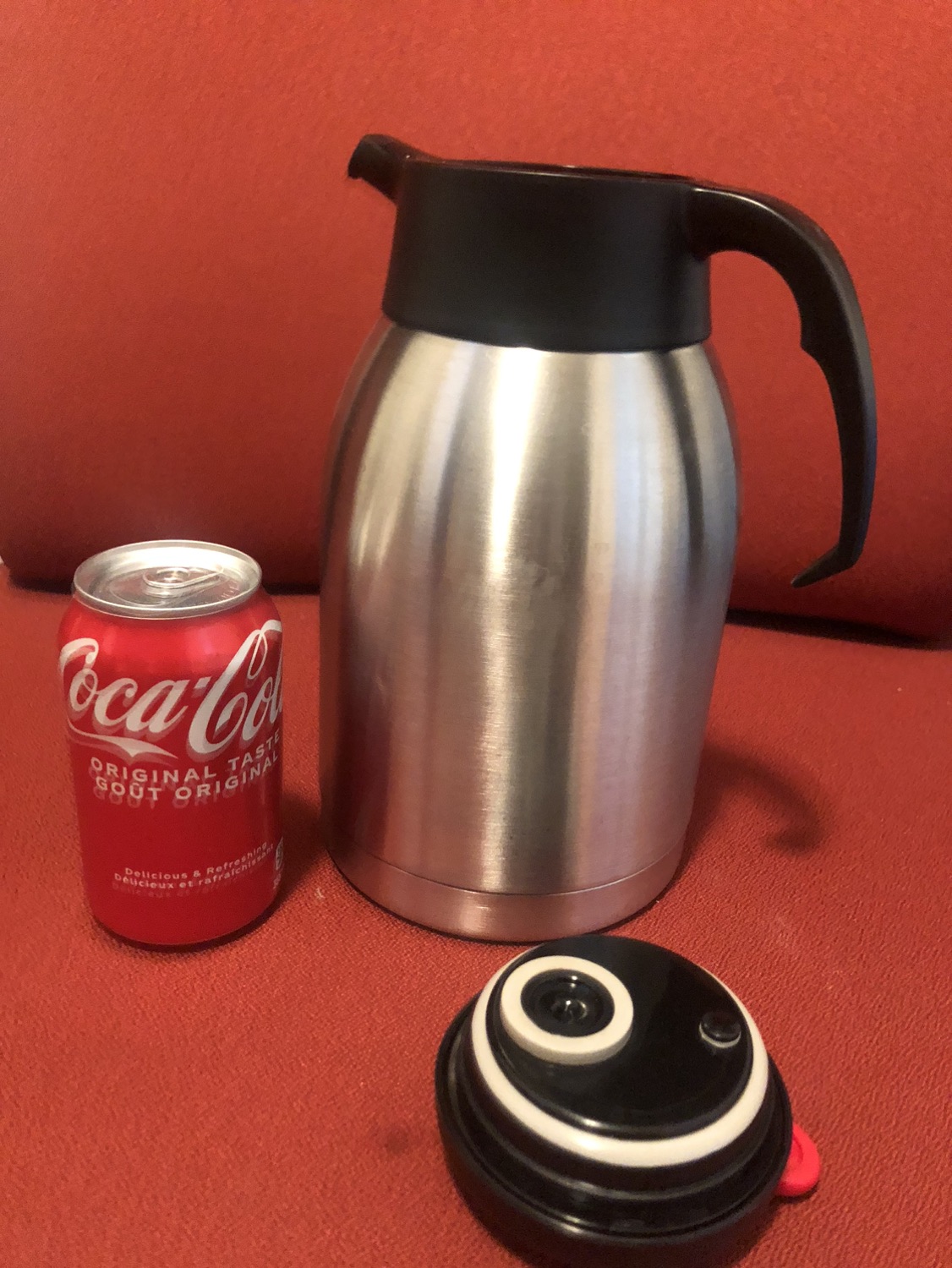 🥕Stainless Steel Carafe image indicator(3)