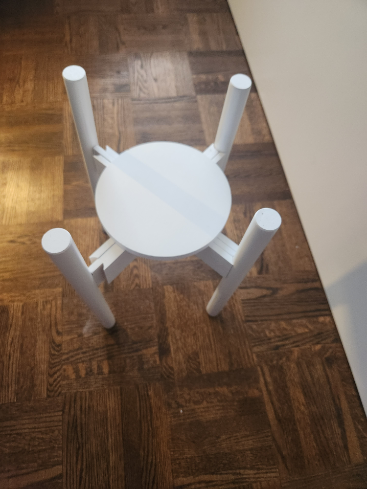 Bamboo adjustable plant stand