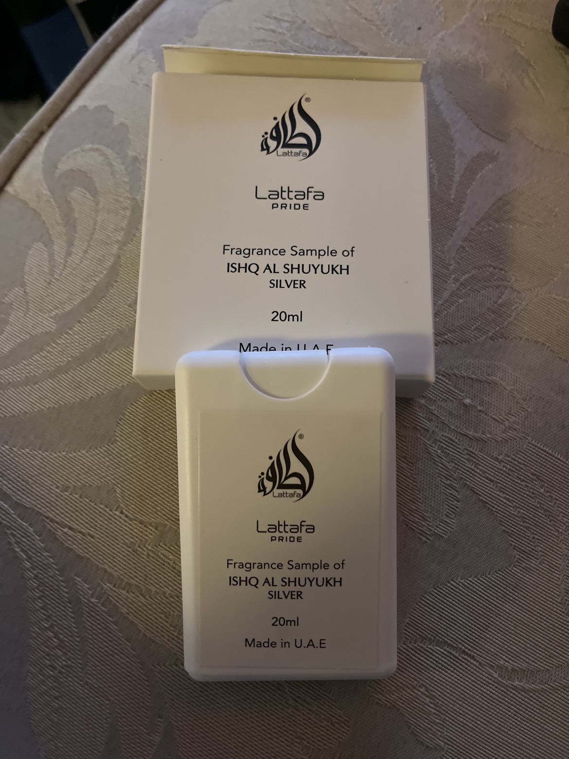 LATTAFA PERFUME - ISHQ AL SHUYUKH SILVER