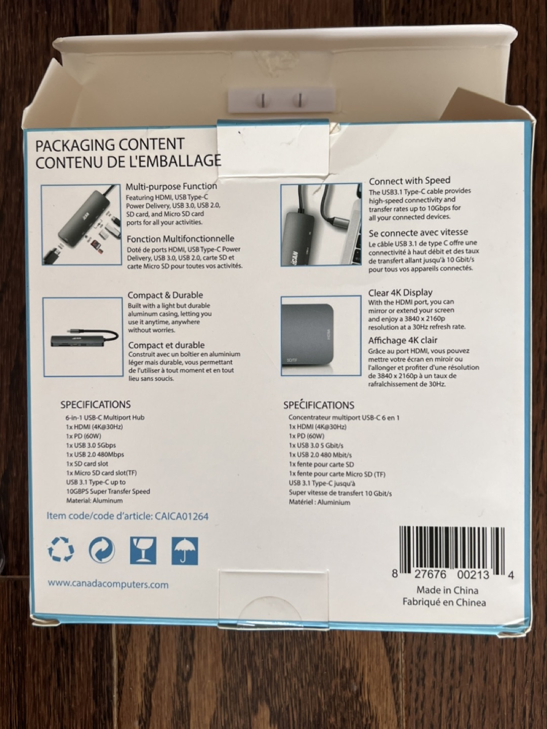 C type USB hub for Macbook image indicator(2)