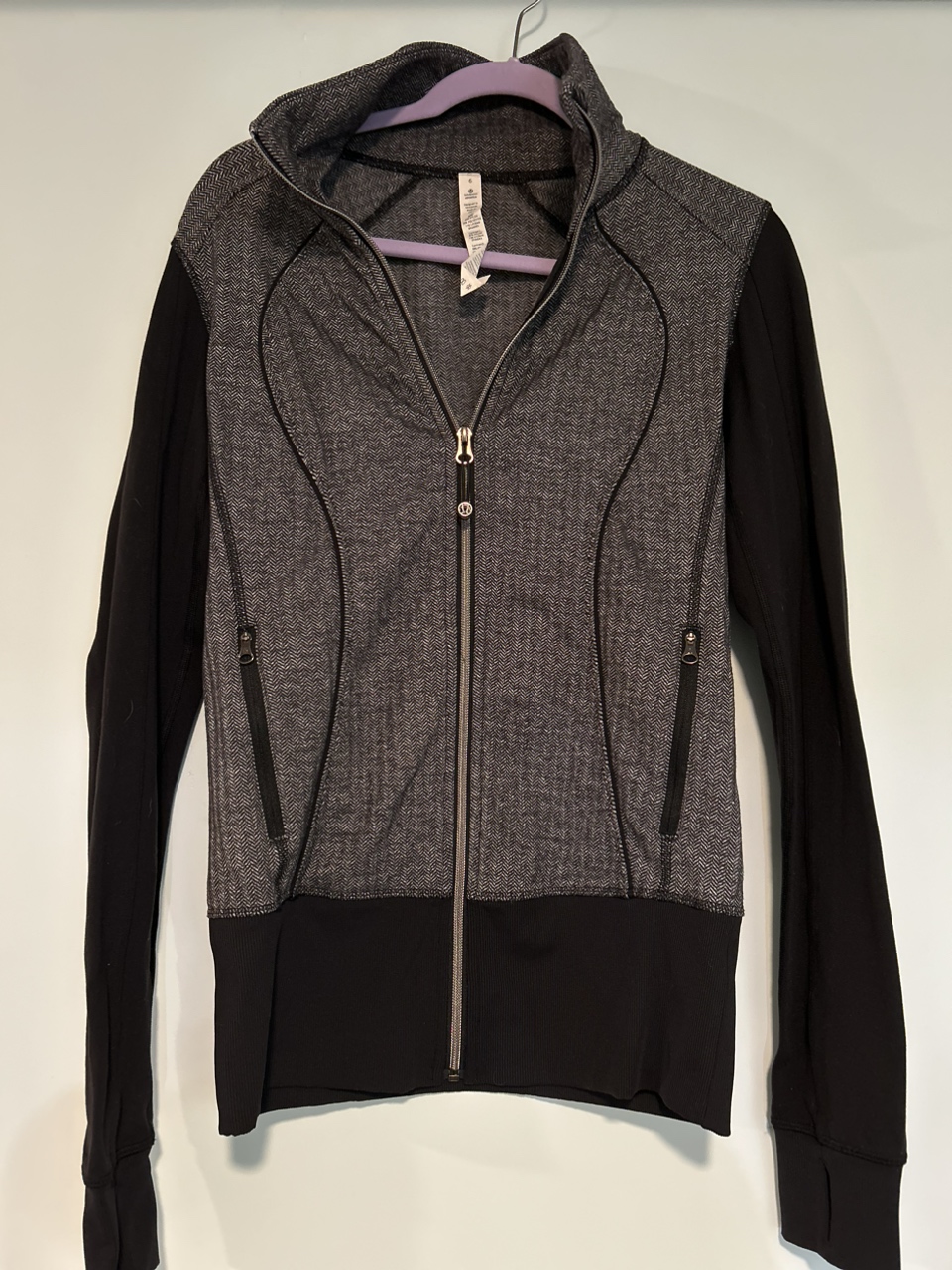 Grey Lululemon zip up