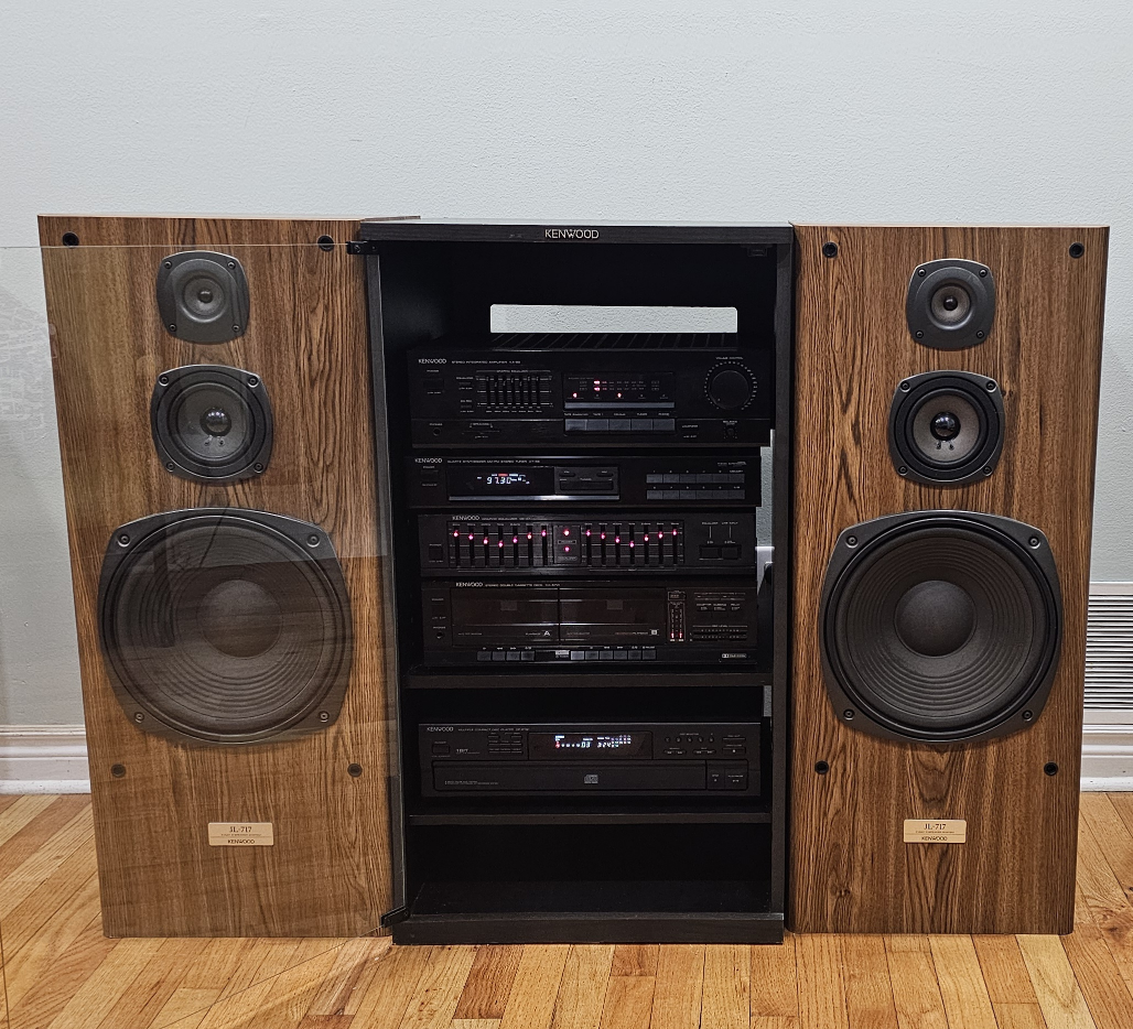 Vintage Kenwood Music System - photo 4