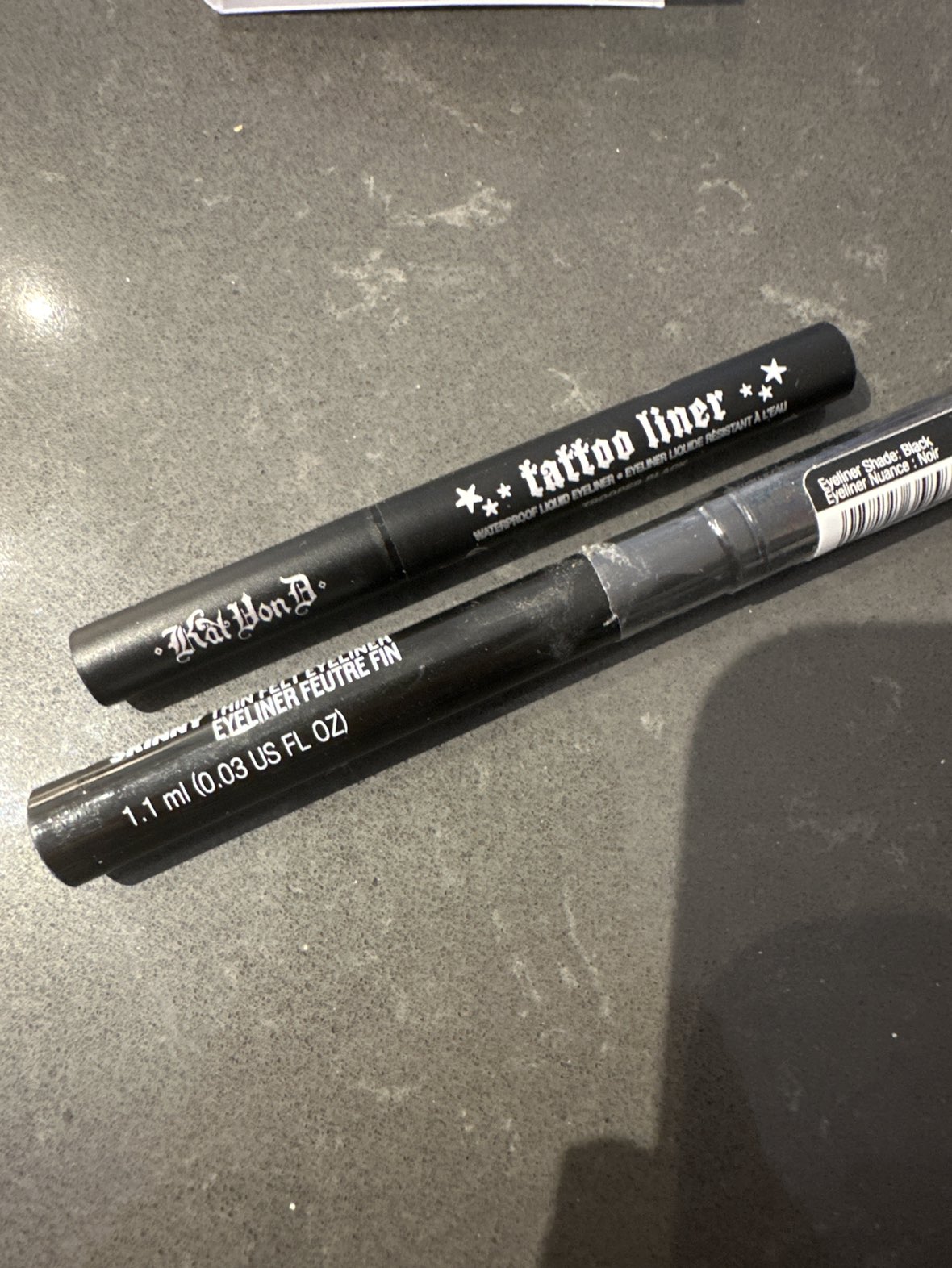 2 brand new eyeliners
