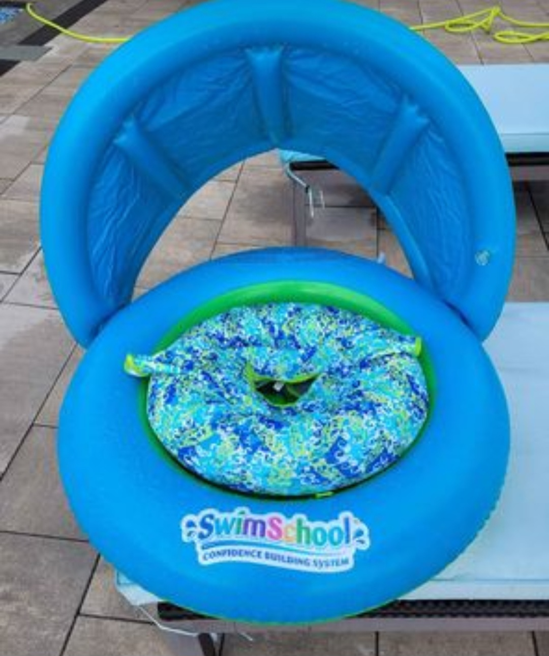 Swim School 2-in-1 Tot Trainer and Baby Boat, Blue - photo 2