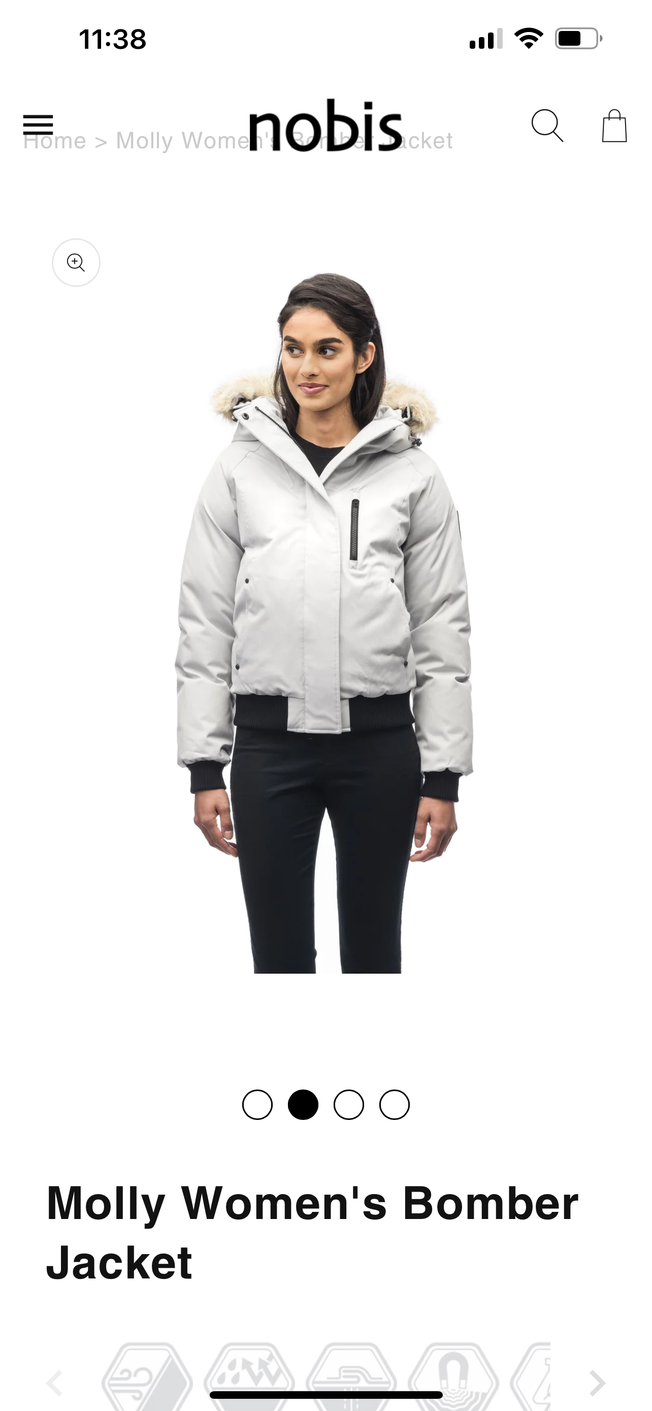 Nobis Winter coat (L) image indicator(3)