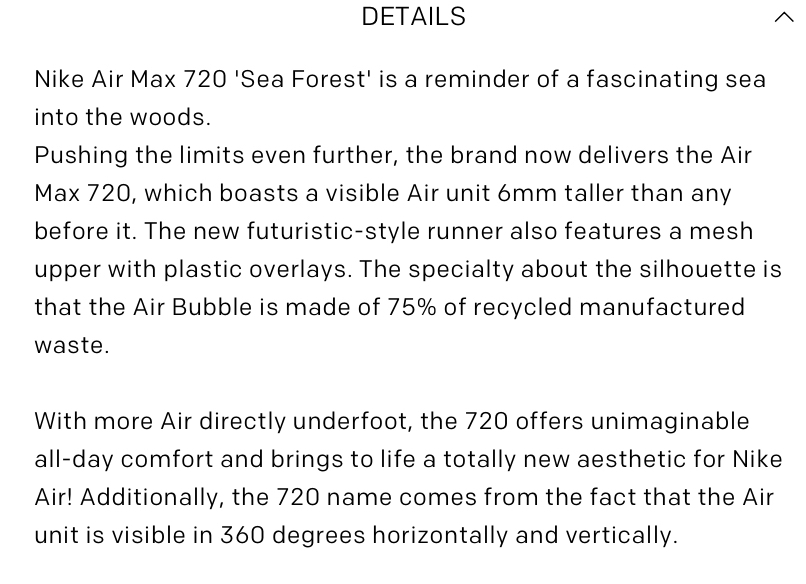 🏃‍♂️ NIKE Air Max 720 image indicator(7)