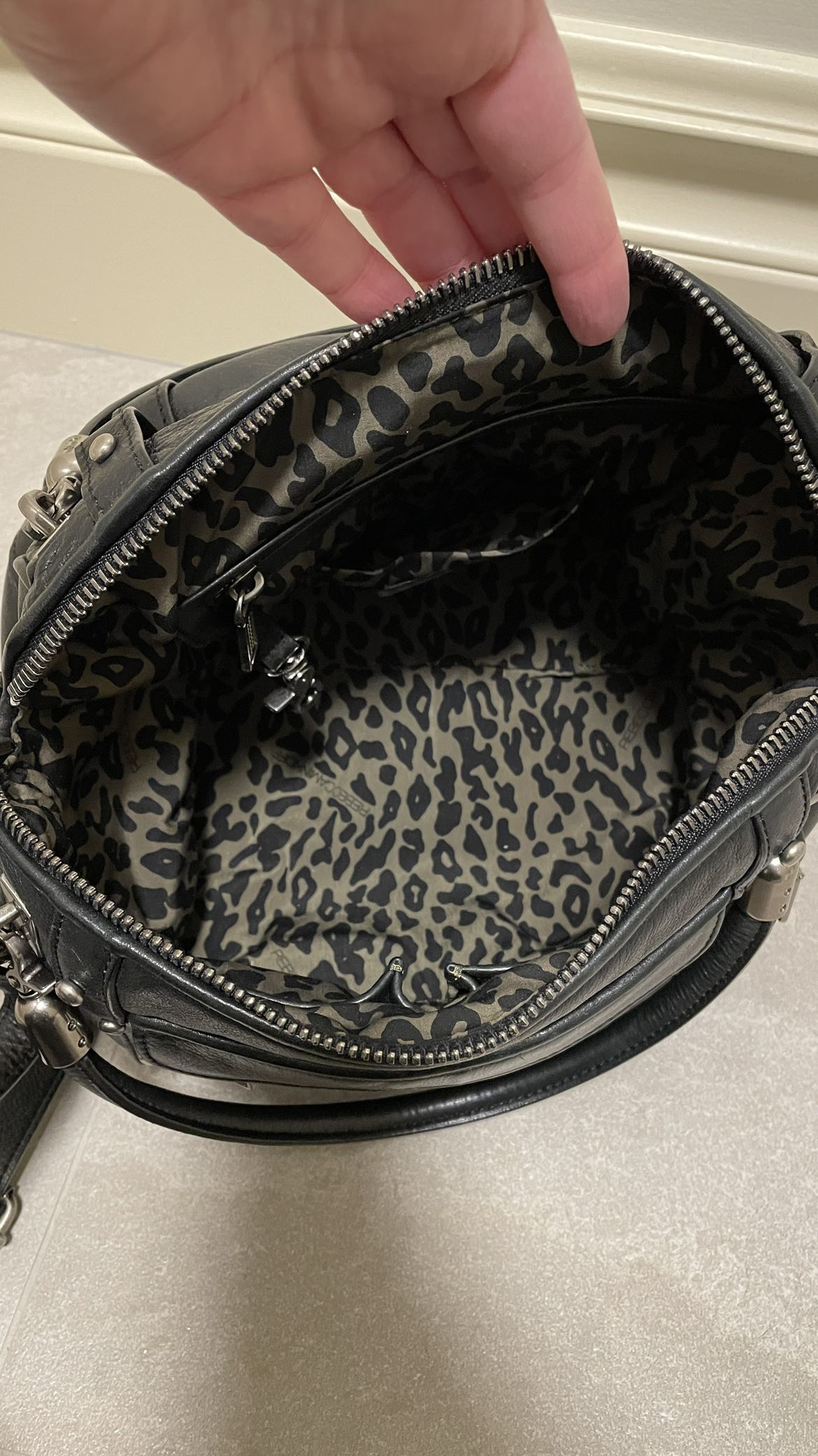 Rebecca Mincoff Black Leather Satchel - photo 4