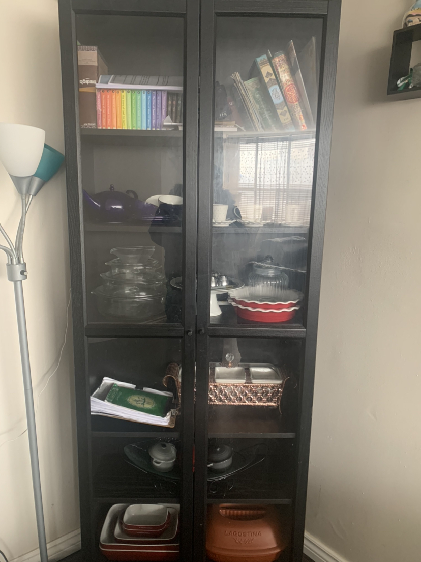 IKEA Billy Glass Book Case - photo 3