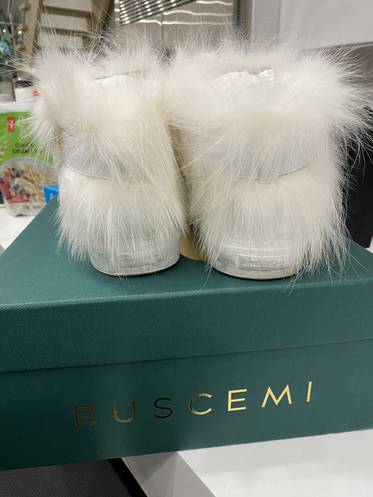 Authentic Women's White Rabbit 100MM Sneakers image indicator(3)