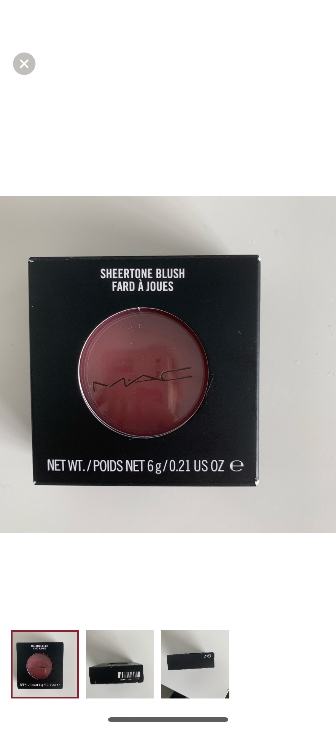 Mac blush breath of plum thumbnail