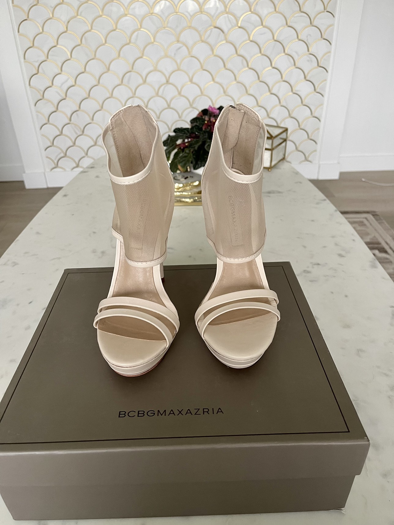 BCBG Nude Heels image indicator(3)