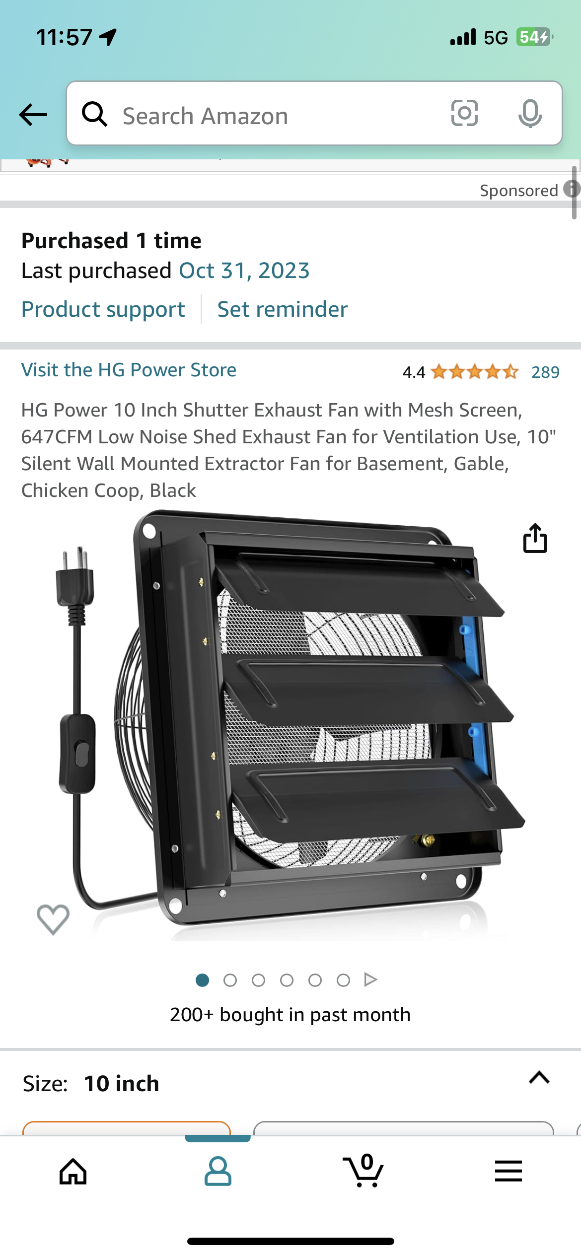 Exhaust fan