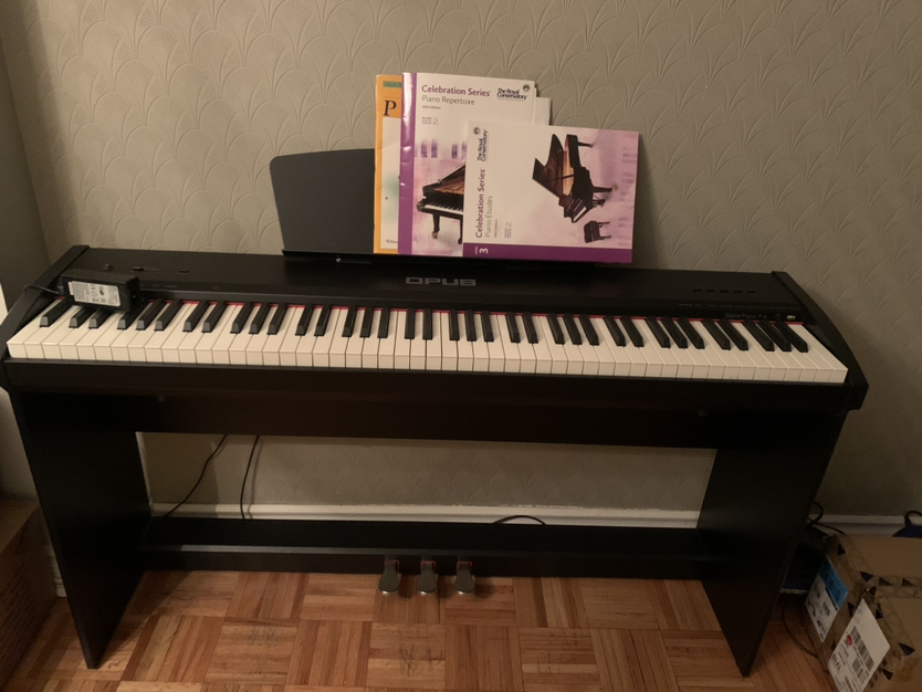 Piano electronic