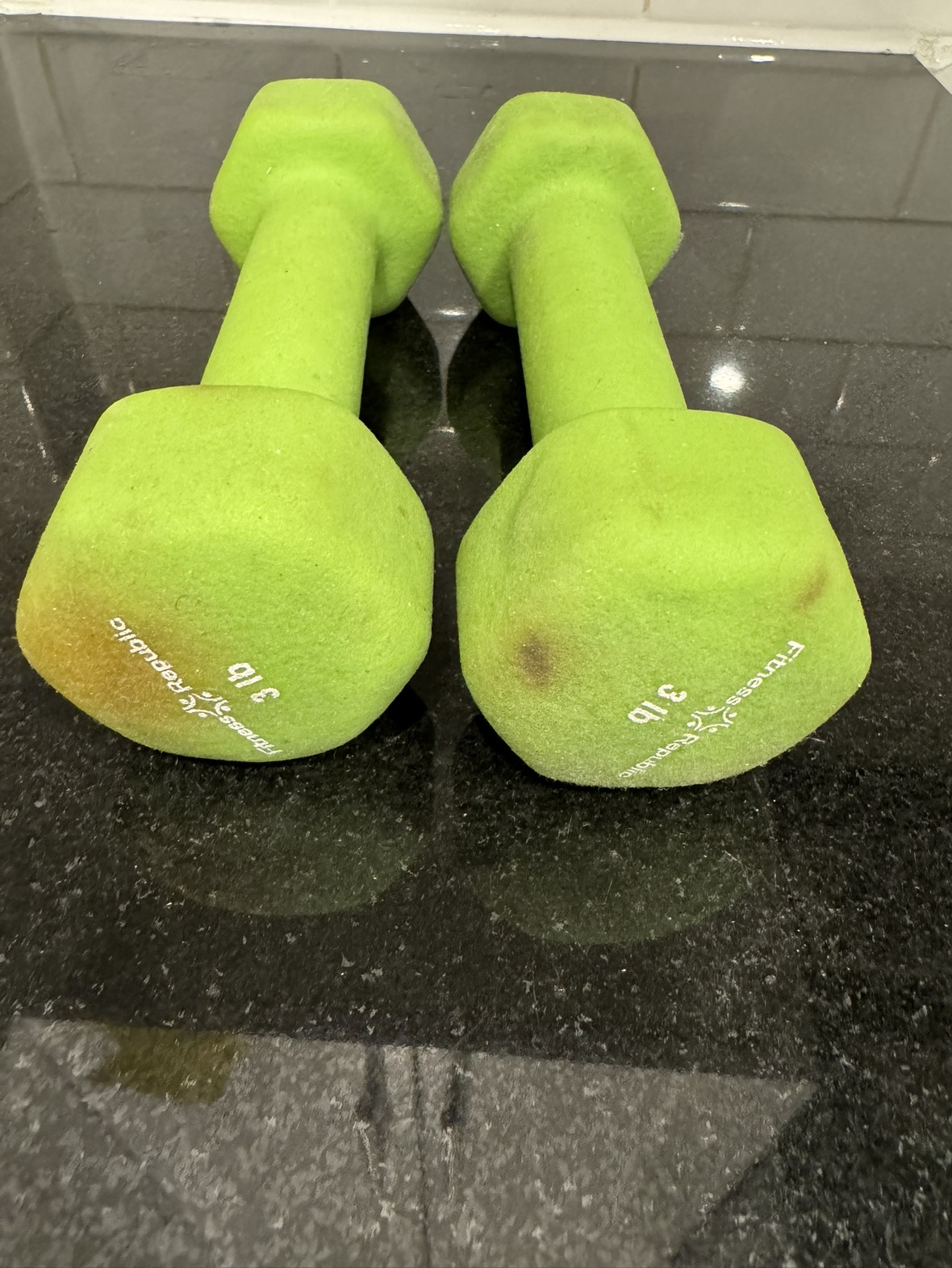 3lb Free Weights (set of 2) - photo 2