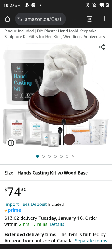 Hulu hand crafting kit thumbnail