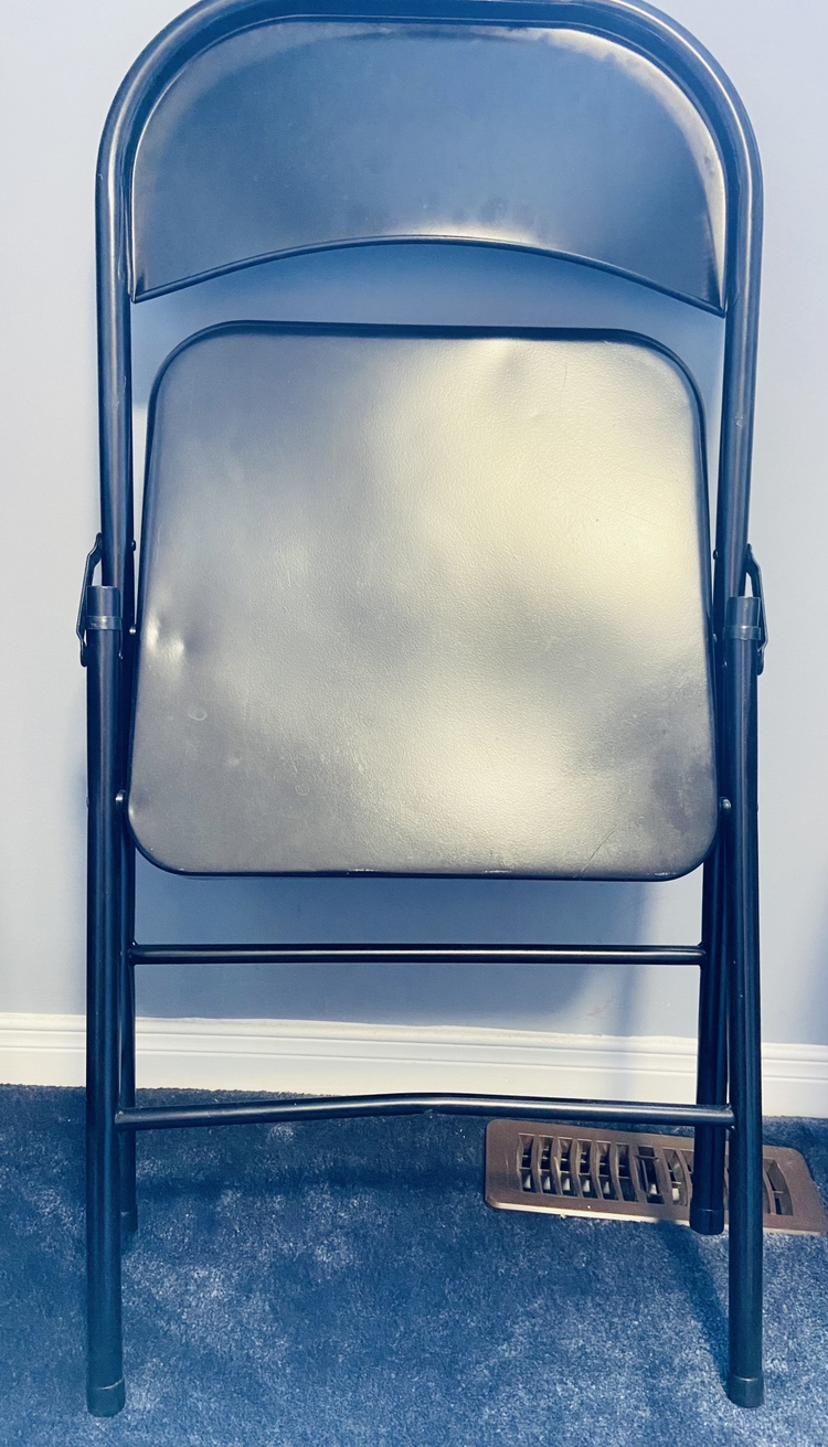 Steel folding chairs - photo 2