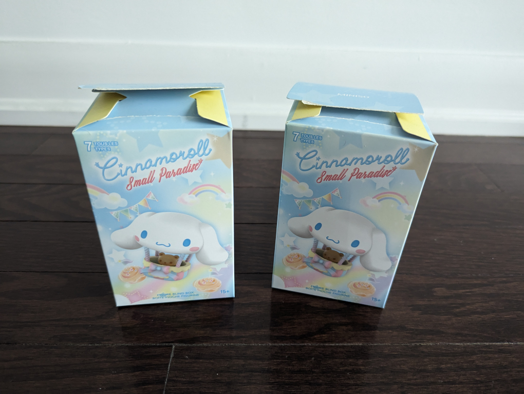 Cinnamoroll blind boxes