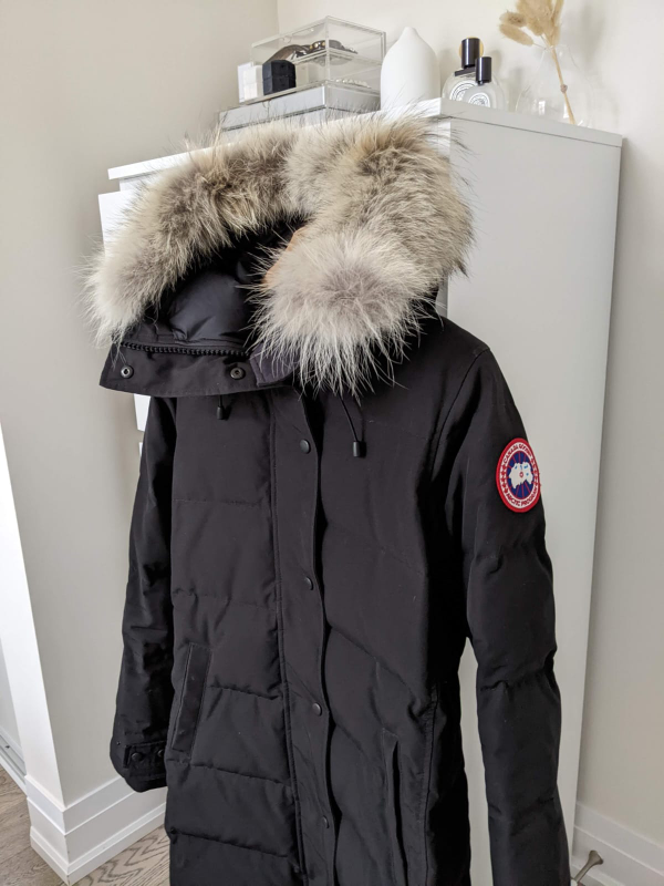 Black Canada Goose Shelburne Parka Coat image indicator(4)