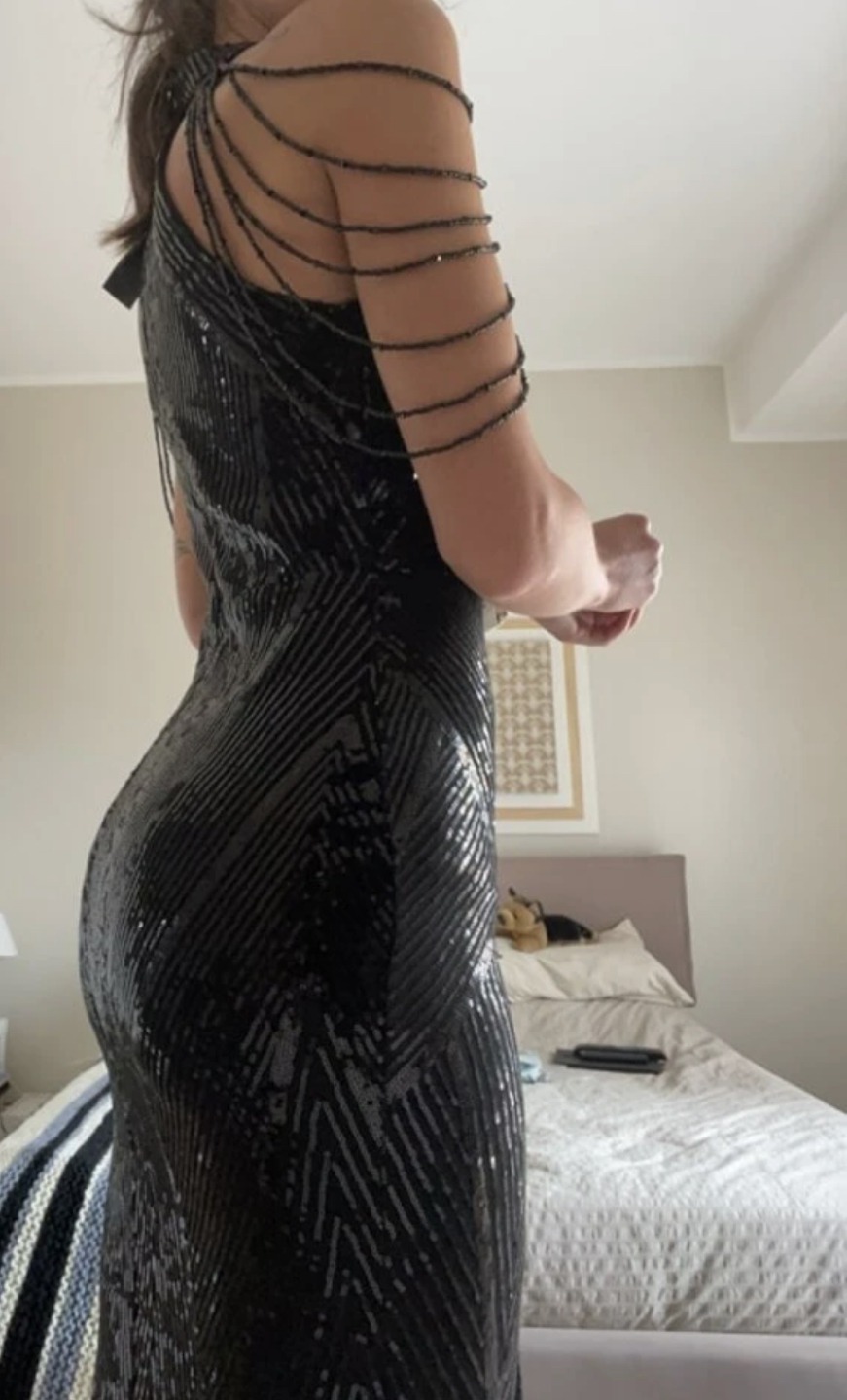 Elegant shiny mermaid dress - photo 4