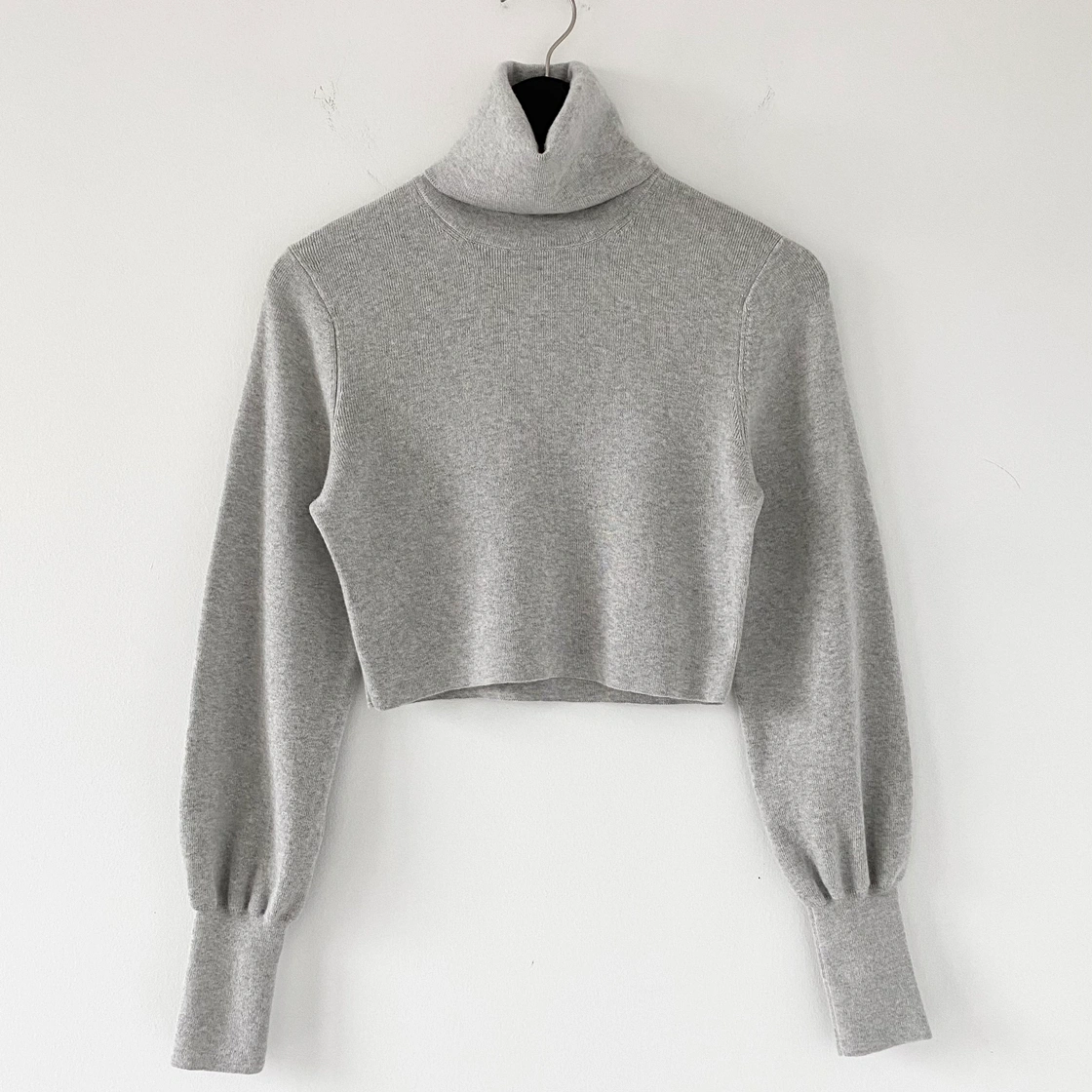 Aritzia Wilfred Rebecca Merino Wool Turtleneck Sweater Karrot