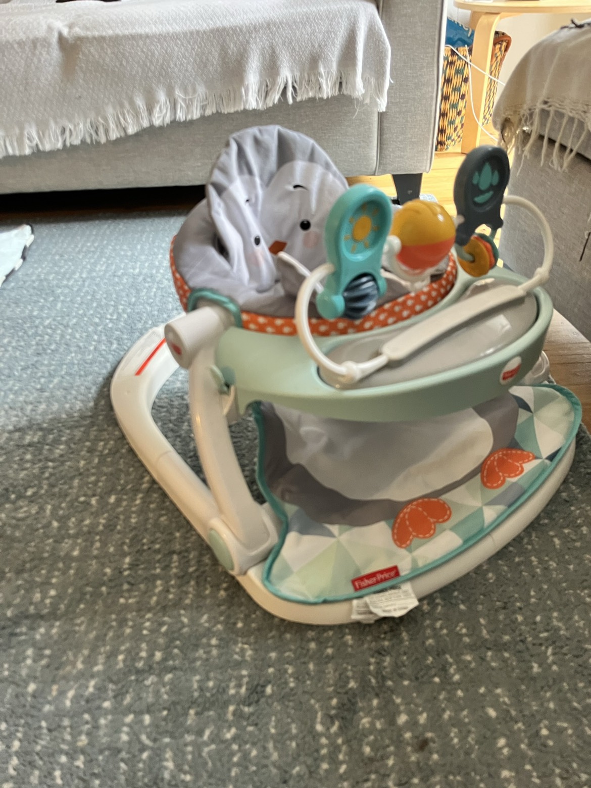 Fisher Price Sit me up seat with toybar - photo 4