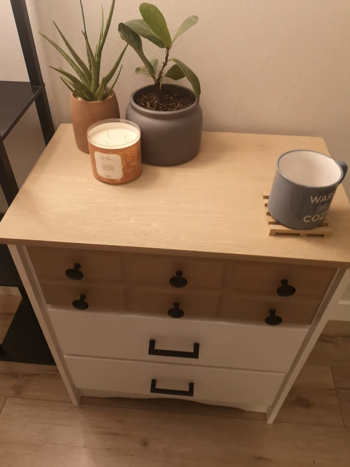 3 Drawer Dresser- Refinished - photo 2