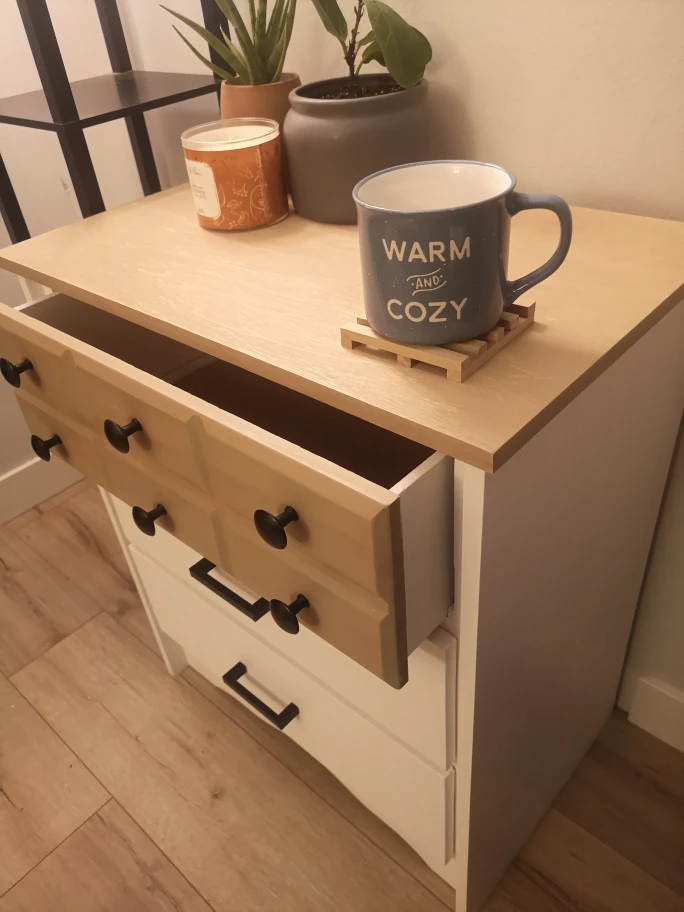 3 Drawer Dresser- Refinished - photo 3
